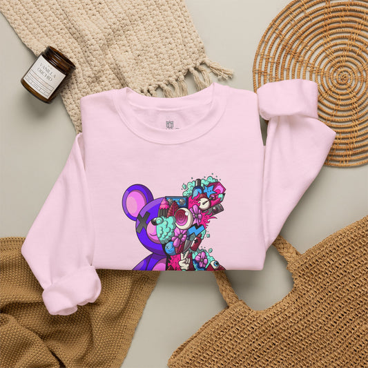 Unisex Heavy Blend™ Crewneck Sweatshirt-Doodle Teddie