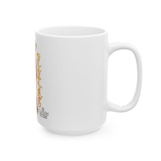 Ceramic Mug, (15oz)