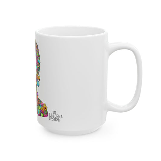 Ceramic Mug, (15oz)