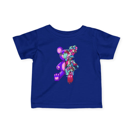 Infant Fine Jersey Tee- Doodle Teddy