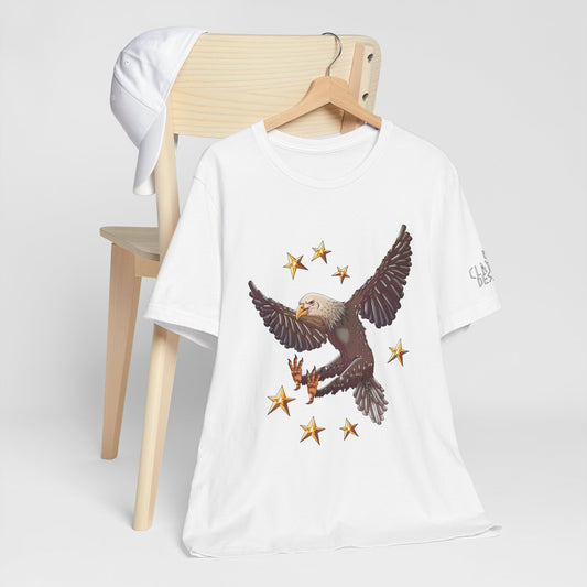 Unisex Jersey Short Sleeve Tee- Eagle