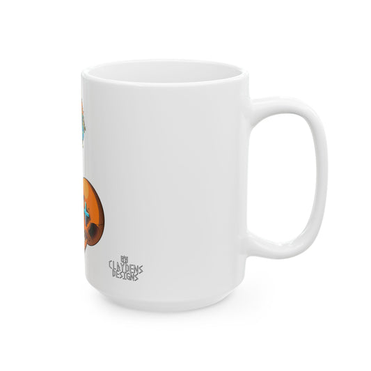 Ceramic Mug, (15oz)
