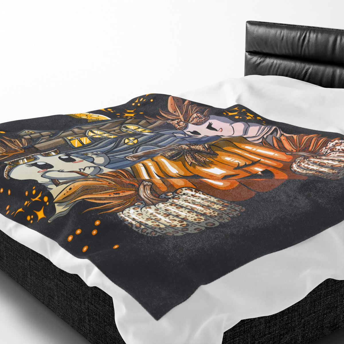 Halloween Velveteen Plush Blanket-60' x 80'