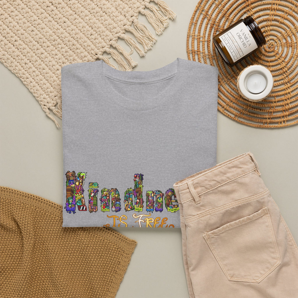 Kindness is Free Unisex Heavy Cotton Tee