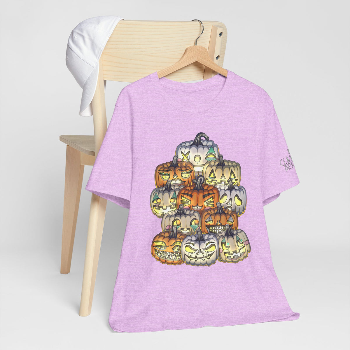 Halloween Pumpkin Unisex Jersey Short Sleeve Tee