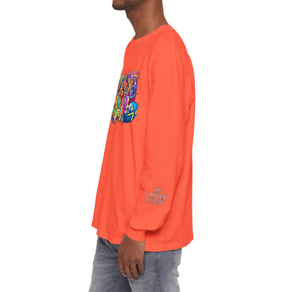 Unisex Garment-dyed Long Sleeve T-Shirt