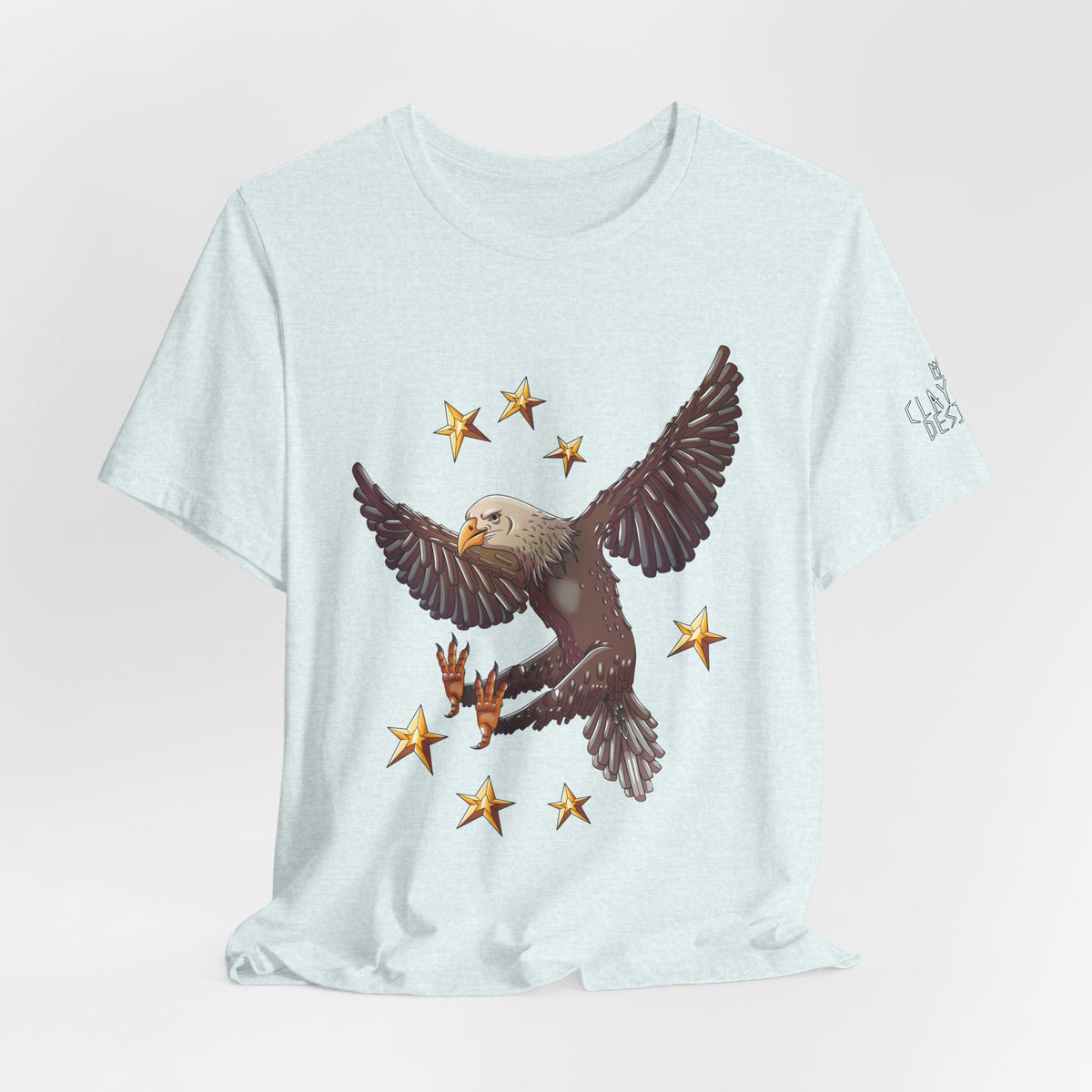 Unisex Jersey Short Sleeve Tee- Eagle