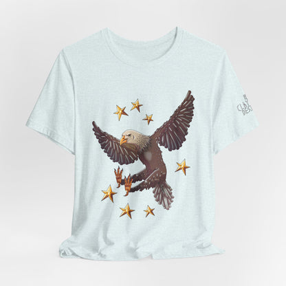 Unisex Jersey Short Sleeve Tee- Eagle