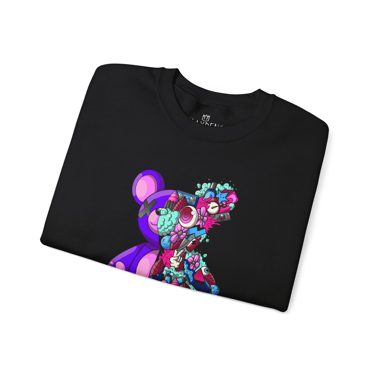 Unisex Heavy Blend™ Crewneck Sweatshirt-Doodle Teddie