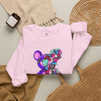 Unisex Heavy Blend™ Crewneck Sweatshirt-Doodle Teddie