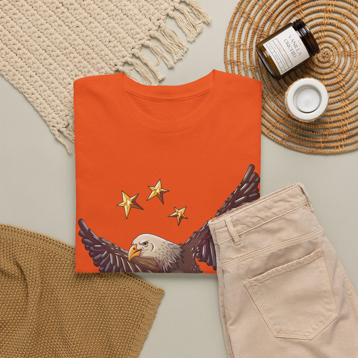 Adult Eagle Unisex Heavy Cotton Tee
