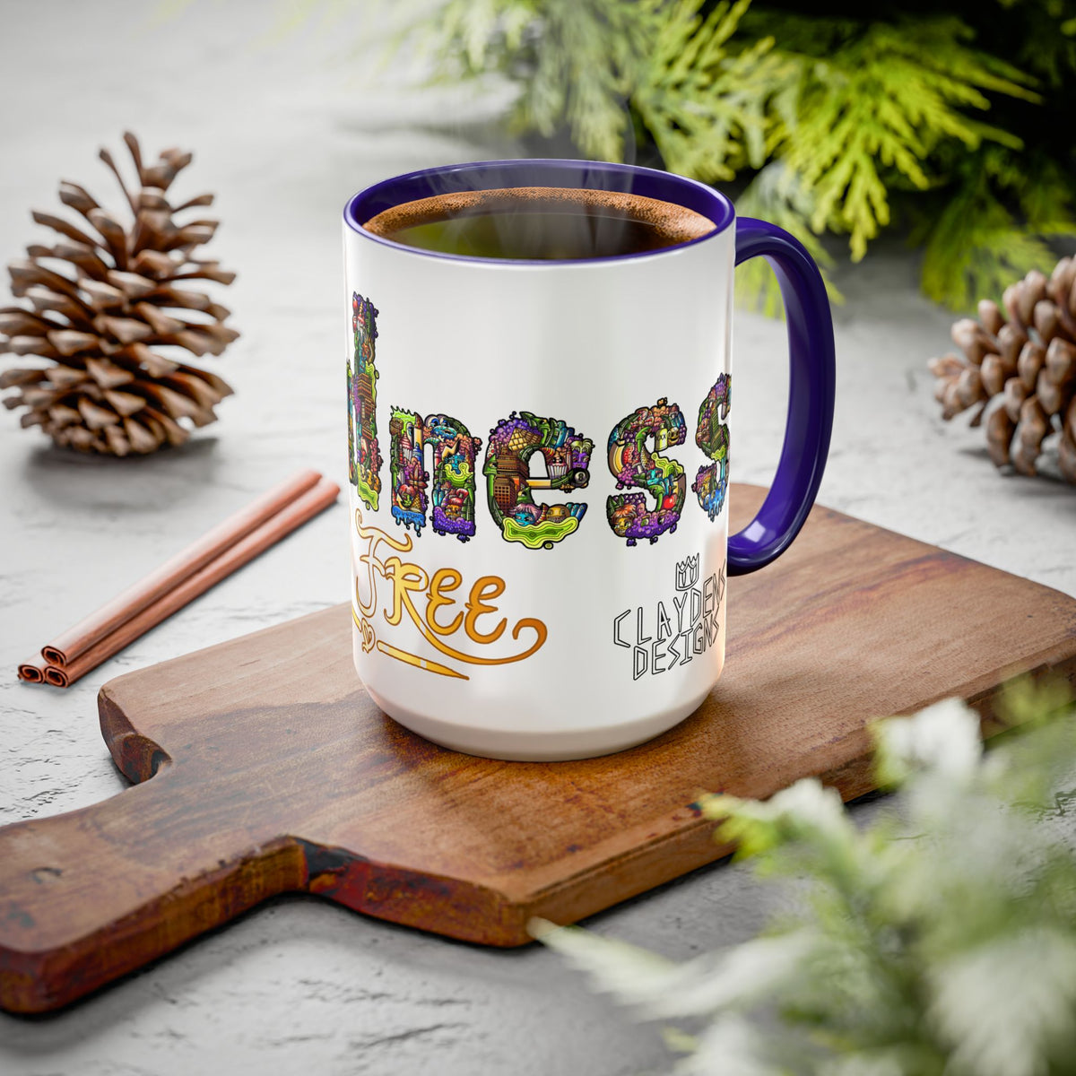 Kindness is Free Colorful Mugs (11oz, 15oz)