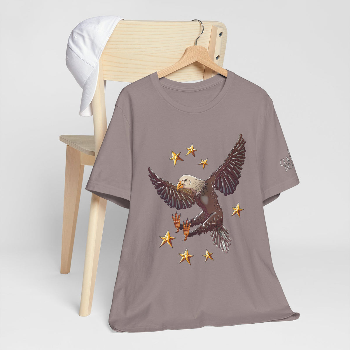 Unisex Jersey Short Sleeve Tee- Eagle