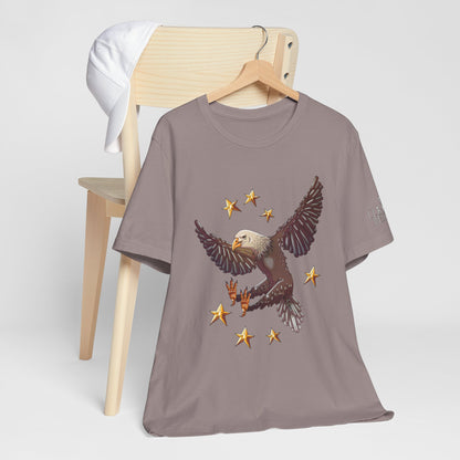 Unisex Jersey Short Sleeve Tee- Eagle