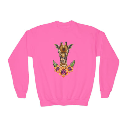 Giraffe Youth Crewneck Sweatshirt