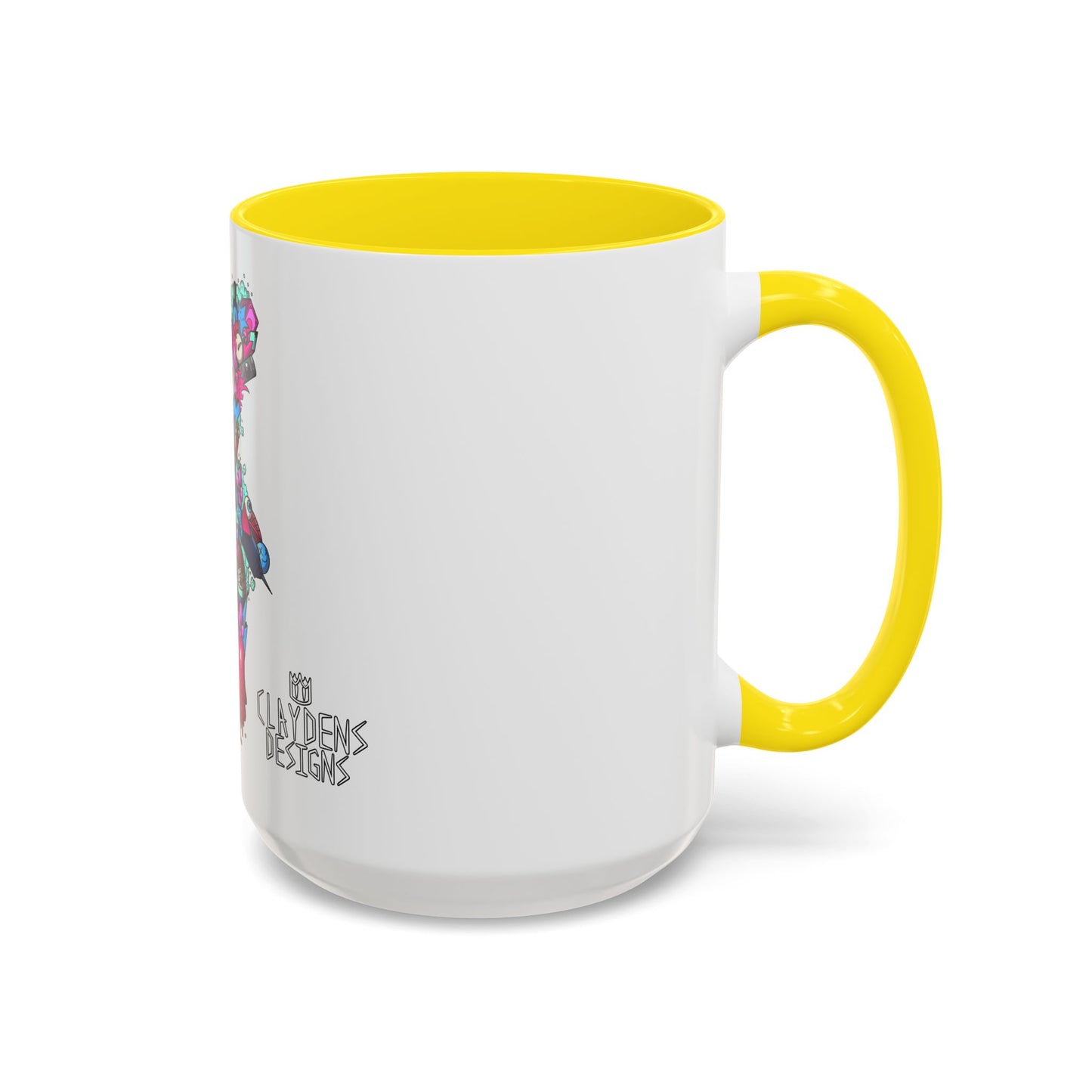 Accent Coffee Mug-Doodle Teddy