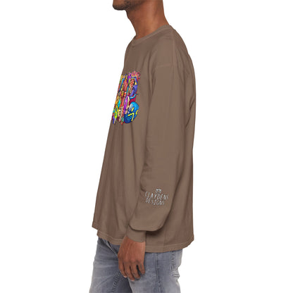 Unisex Garment-dyed Long Sleeve T-Shirt