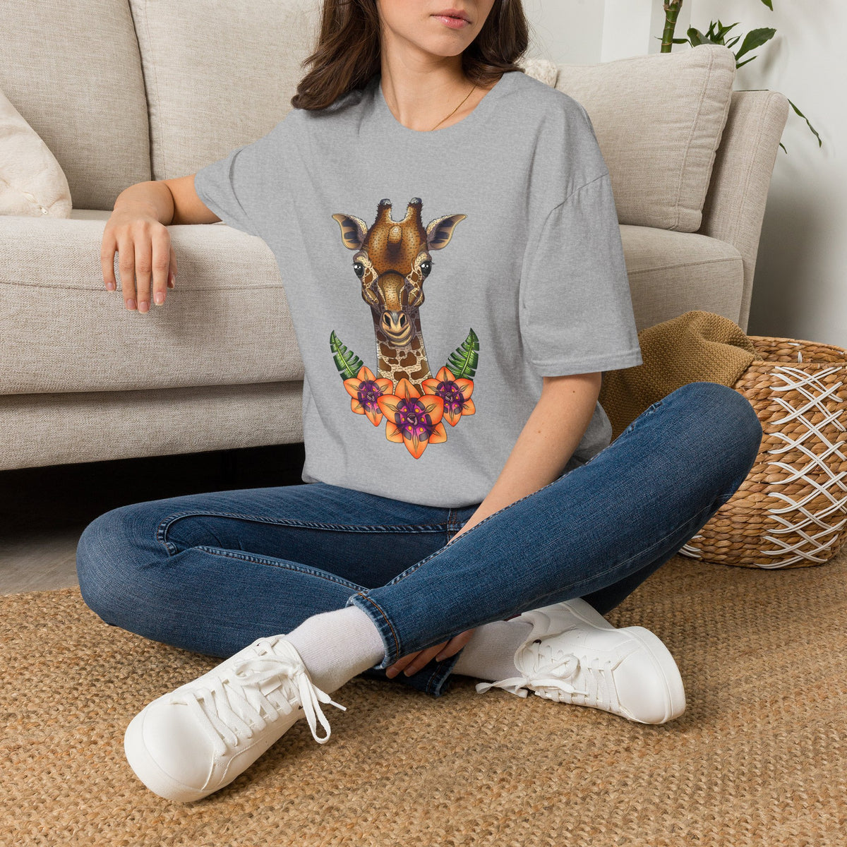 Giraffe Unisex Softstyle T-Shirt