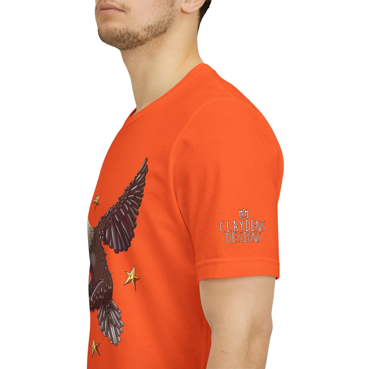 Unisex Jersey Short Sleeve Tee- Eagle