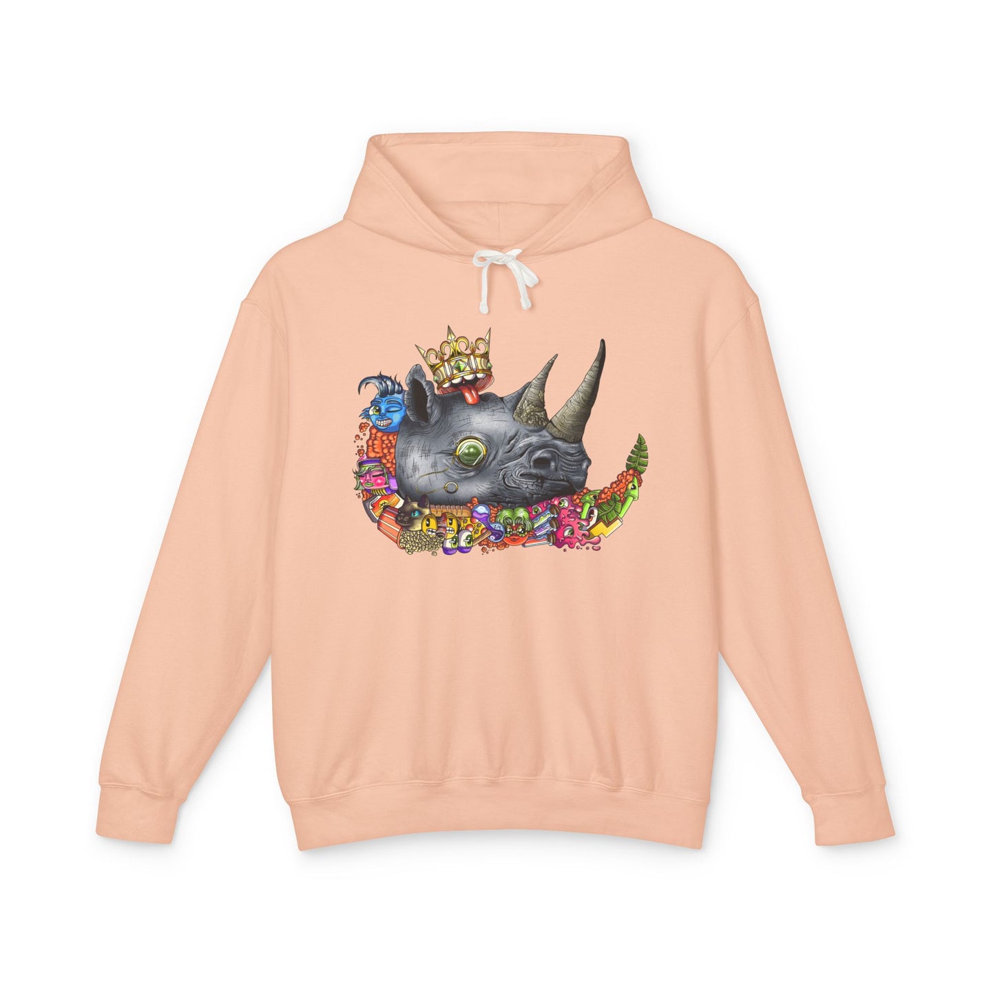 Unisex Lightweight Hooded Sweatshirt