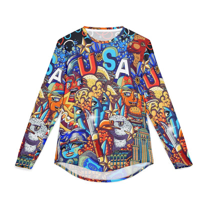 Men's UV Protection Long Sleeve Shirt-USA