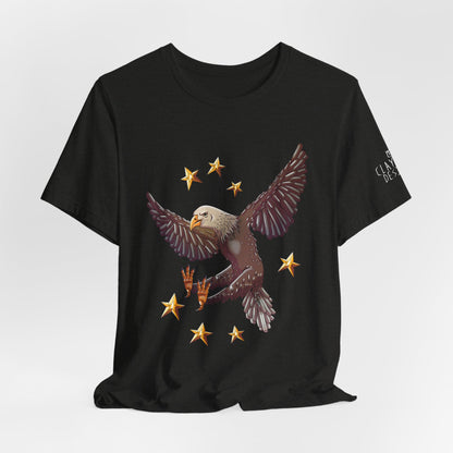 Unisex Jersey Short Sleeve Tee- Eagle