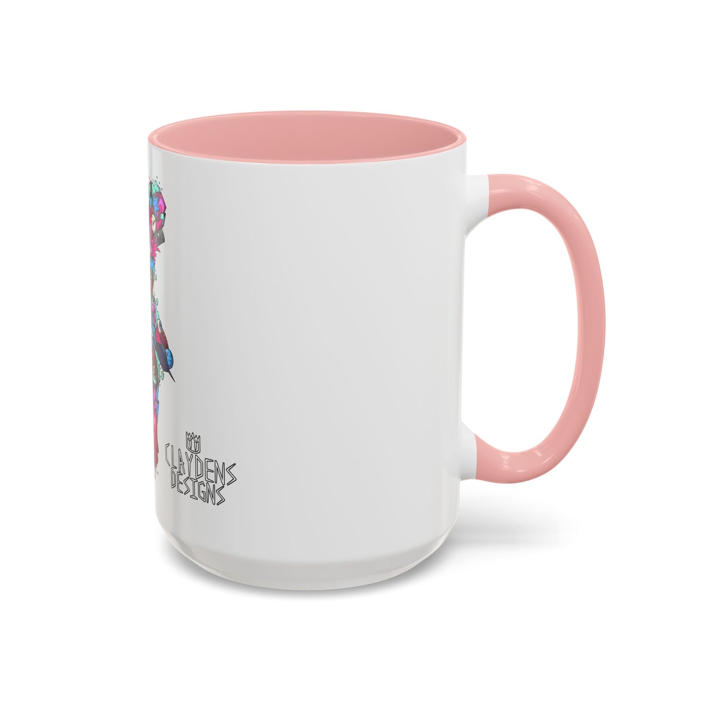 Accent Coffee Mug-Doodle Teddy