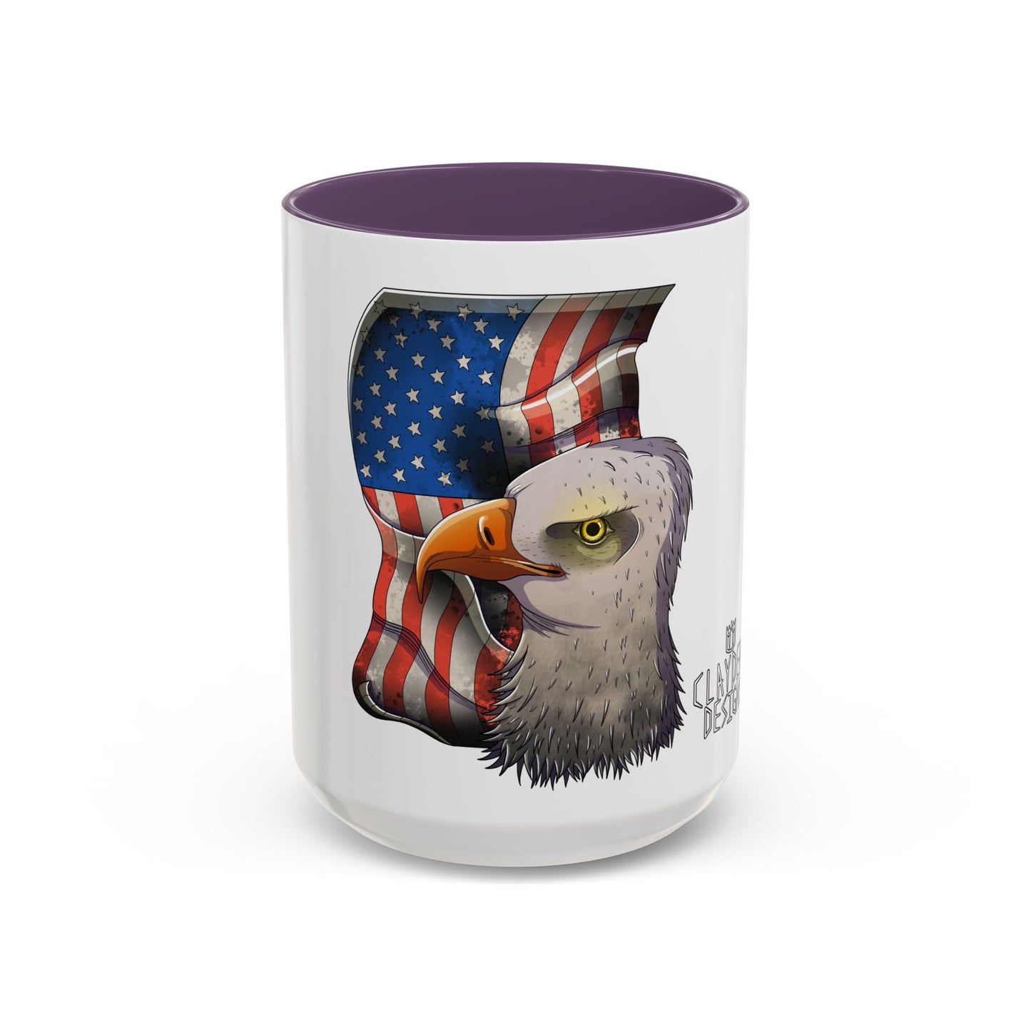 Accent Coffee Mug-American Flag