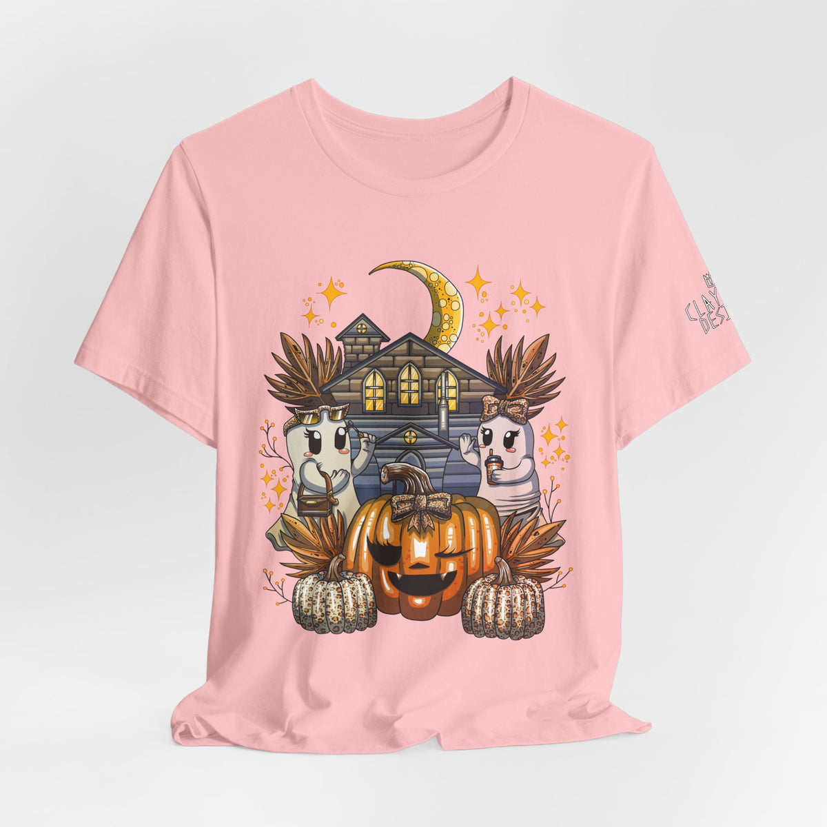 Halloween Pumpkin Unisex Jersey Short Sleeve Tee