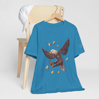 Unisex Jersey Short Sleeve Tee- Eagle