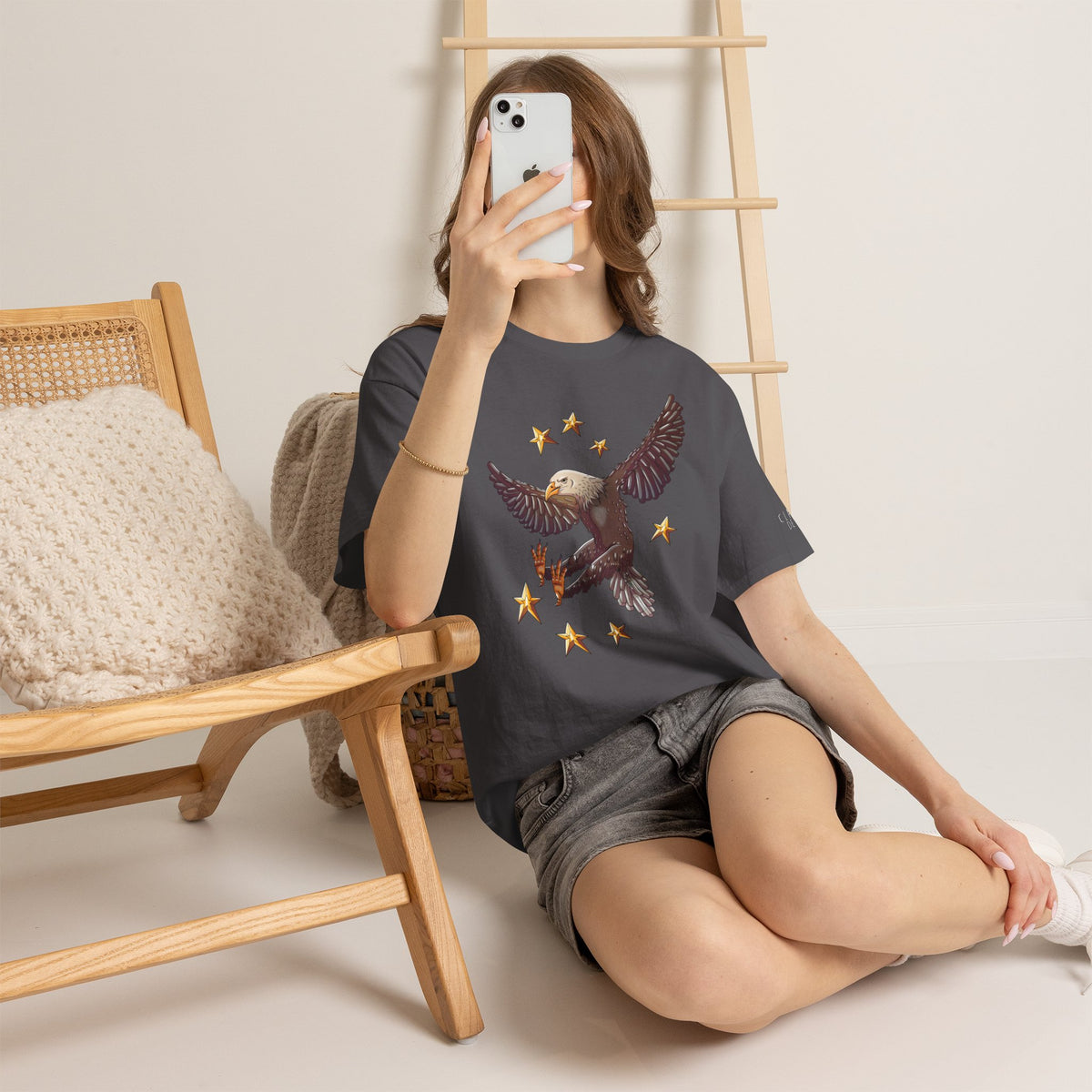 Adult Eagle Unisex Heavy Cotton Tee