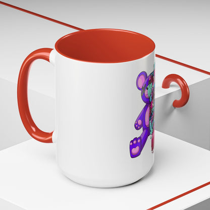 Accent Coffee Mug-Doodle Teddy