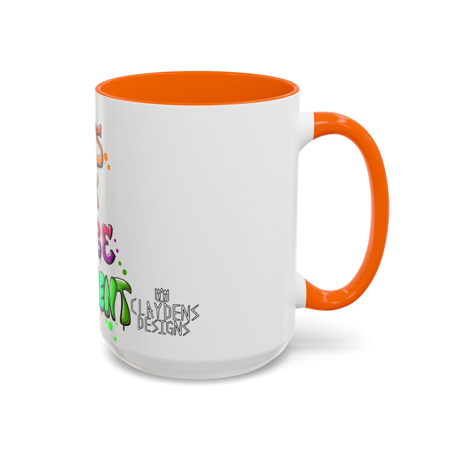 Accent Coffee Mug-Doodle It's OK