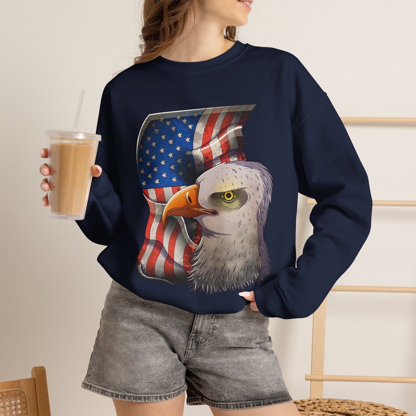 Unisex Heavy Blend™ Crewneck Sweatshirt-American Eagle