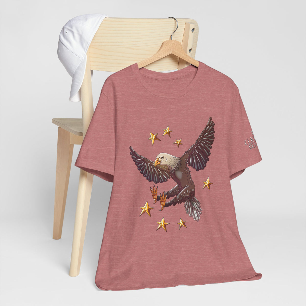 Unisex Jersey Short Sleeve Tee- Eagle