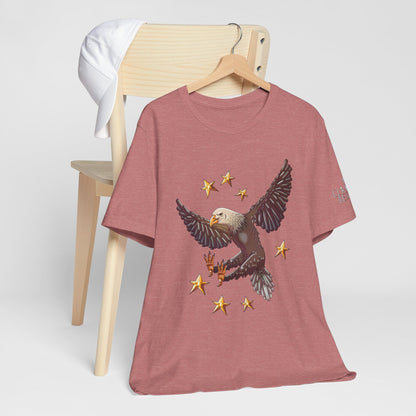 Unisex Jersey Short Sleeve Tee- Eagle