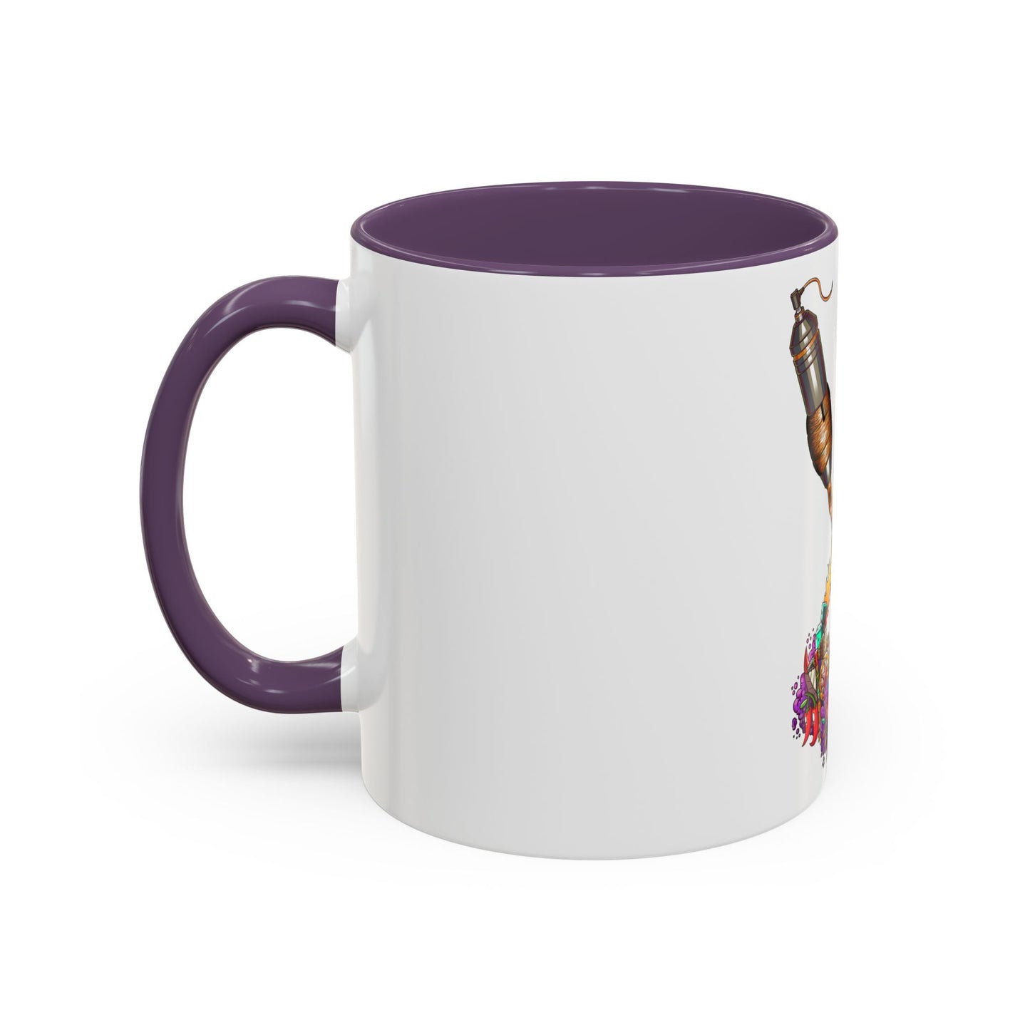 Accent Coffee Mug-Doodle Tattoo