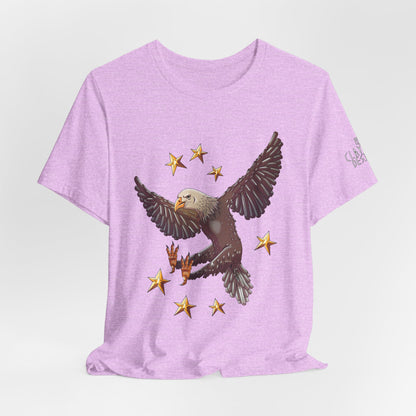 Unisex Jersey Short Sleeve Tee- Eagle
