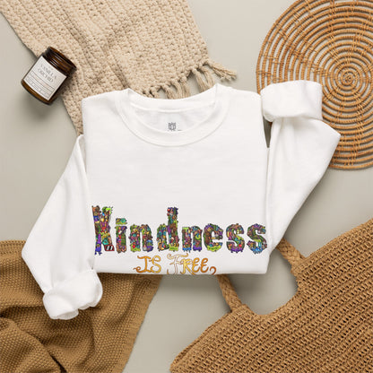Kindness Is Free Unisex Heavy Blend™ Crewneck Sweatshirt
