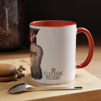Accent Coffee Mug-American Flag