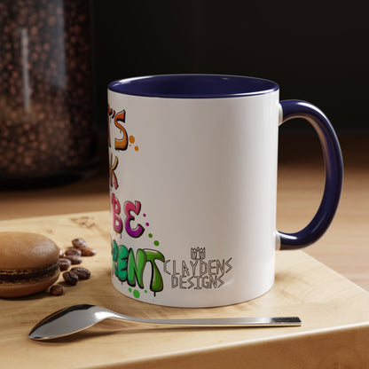 Accent Coffee Mug-Doodle It's OK
