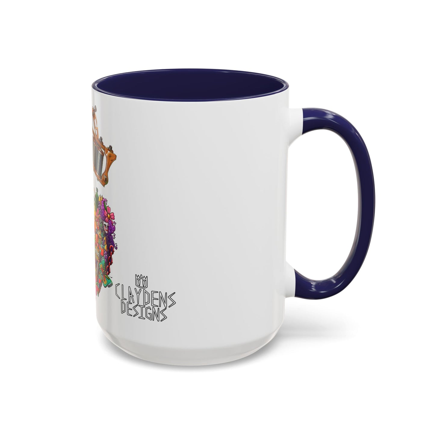 Accent Coffee Mug-Doodle Tattoo