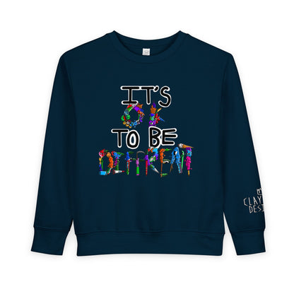 Toddler Sweatshirt-It's OK to be Different