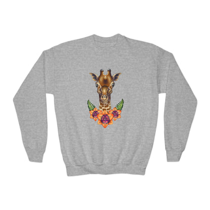 Giraffe Youth Crewneck Sweatshirt