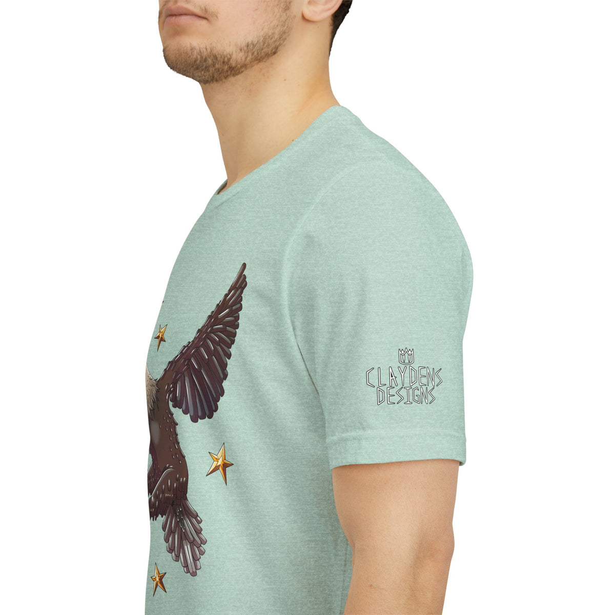 Unisex Jersey Short Sleeve Tee- Eagle