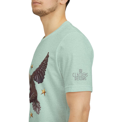 Unisex Jersey Short Sleeve Tee- Eagle