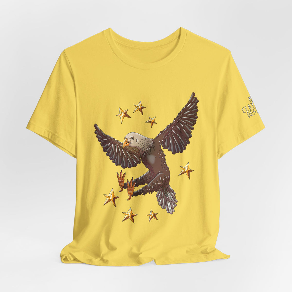 Unisex Jersey Short Sleeve Tee- Eagle