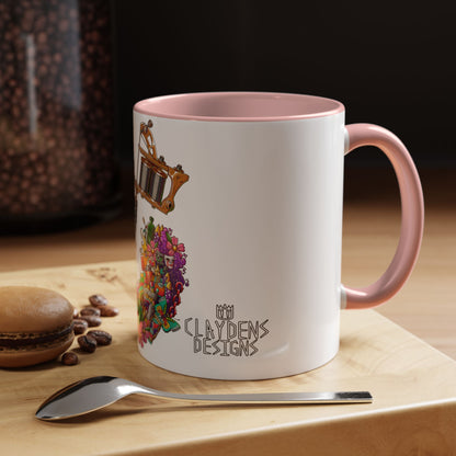 Accent Coffee Mug-Doodle Tattoo