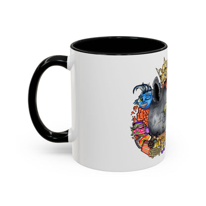 Accent Coffee Mug-Doodle Rhino