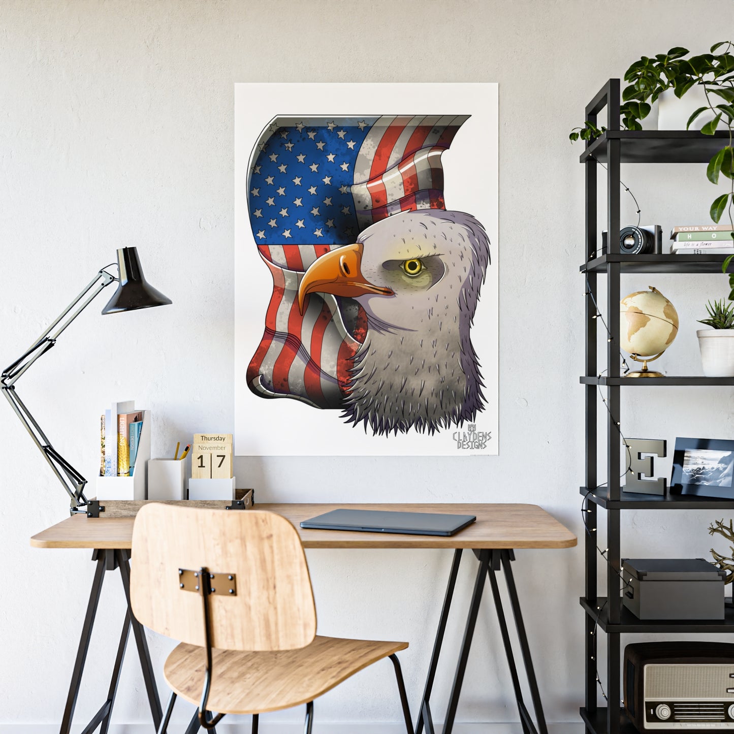 American Eagle Gloss Poster